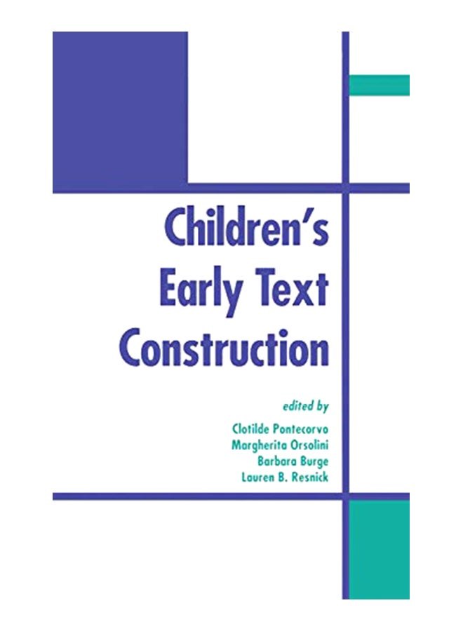 Children's Early Text Construction hardcover english - 12-Feb-96