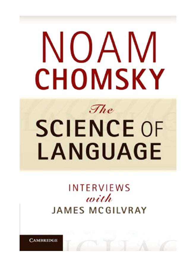 The Science of Language: Interviews with James McGilvray paperback english - 30-Apr-12 
