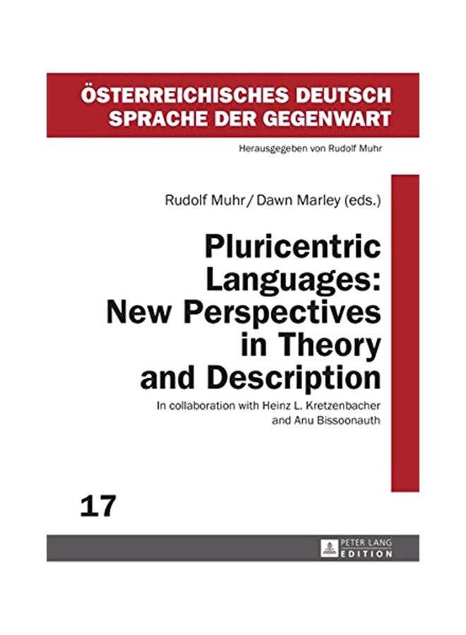 Pluricentric Languages: New Perspectives in Theory and Description hardcover english - 12-Aug-15