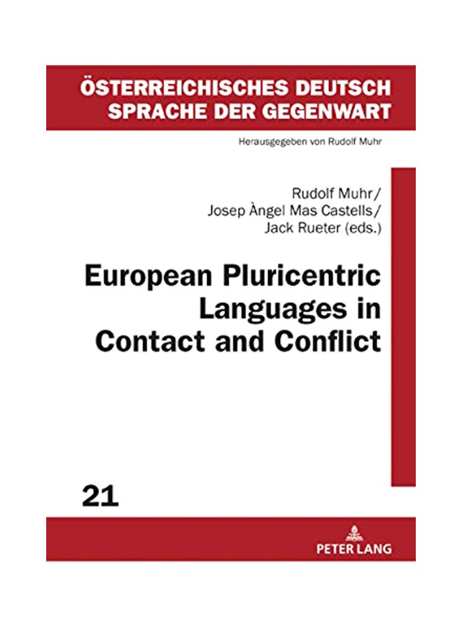 European Pluricentric Languages In Contact And Conflict Hardcover English by Rudolf Muhr - 18-Dec-19