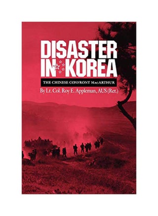 Disaster In Korea: The Chinese Confront Macarthur Paperback English by Roy E. Appleman - 39963 - v1583927525/N35550641A_1