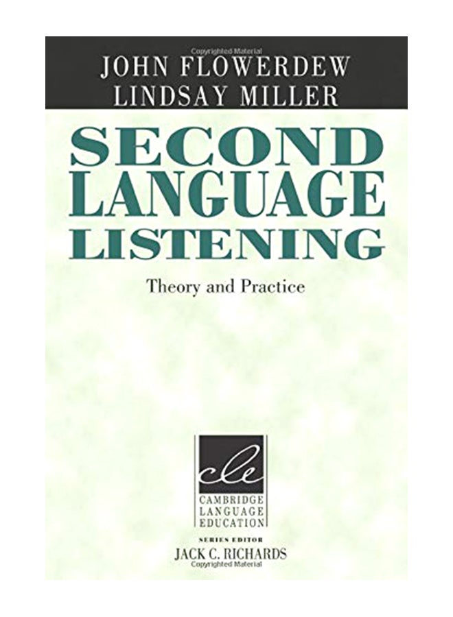 Second Language Listening : Theory And Practice Paperback English by John Flowerdew - 38537 
