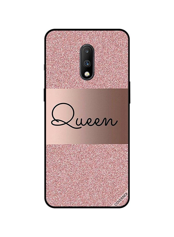 Covernex Protective Case Cover For OnePlus 7 Queen Glitters BG