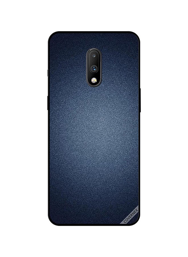 غطاء حماية واقي لهاتف ون بلس 7 بتصميم أزرق داكن