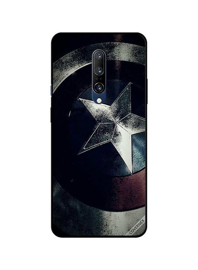 كوفرنيكس غطاء حماية واقٍ لهاتف ون بلس 7 برو بتصميم كلاسيكي لدرع كابتن أمريكا