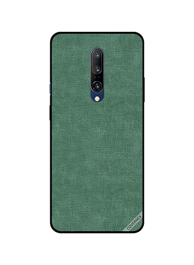Covernex Protective Case Cover For OnePlus 7 Pro Greenish Leather Pattern