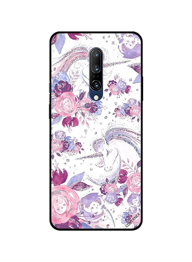 Covernex Protective Case Cover For OnePlus 7 Pro Unicorn Floral Pattern