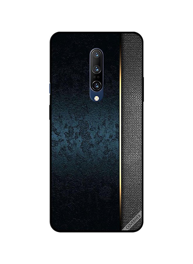 غطاء حماية واقٍ لهاتف ون بلس 7 برو تصميم جلد أخضر داكن