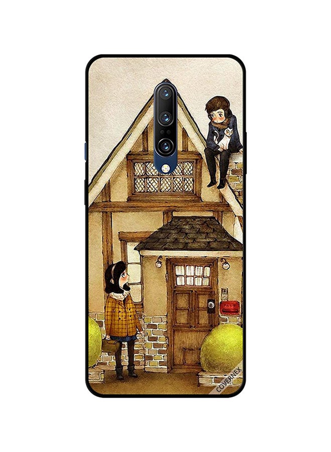 Covernex Protective Case Cover For OnePlus 7 Pro Chatting Outside House