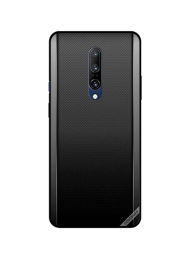 Covernex Protective Case Cover For OnePlus 7 Pro Grey & Black Steal Pattern
