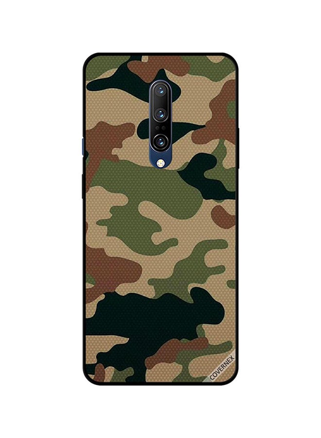 Covernex Protective Case Cover For OnePlus 7 Pro Leather Camuflage Pattern