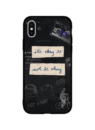 Protective Case Cover For Apple iPhone XS Max Its Ok Too Not Be Ok - v1583929826/N35478407A_1