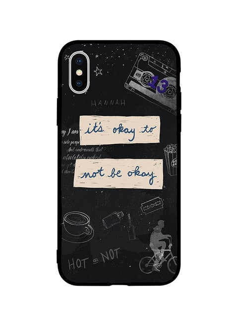 Protective Case Cover For Apple iPhone XS Max Its Ok Too Not Be Ok