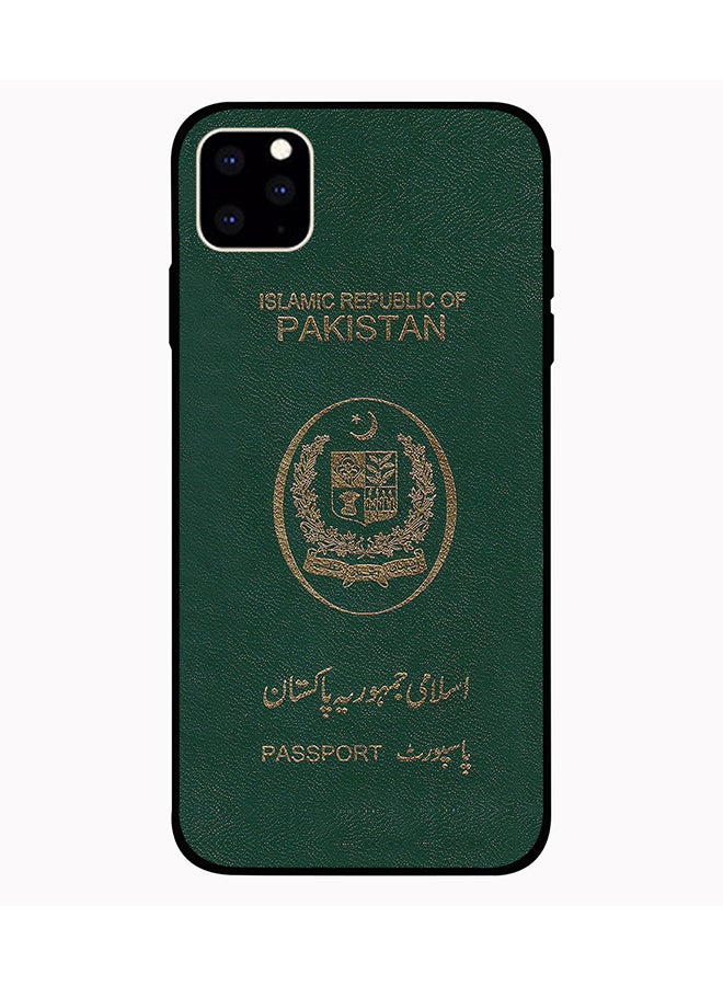 غطاء حماية واق لهاتف أبل آيفون 11 بتصميم لجواز سفر باكستاني Dpp00062