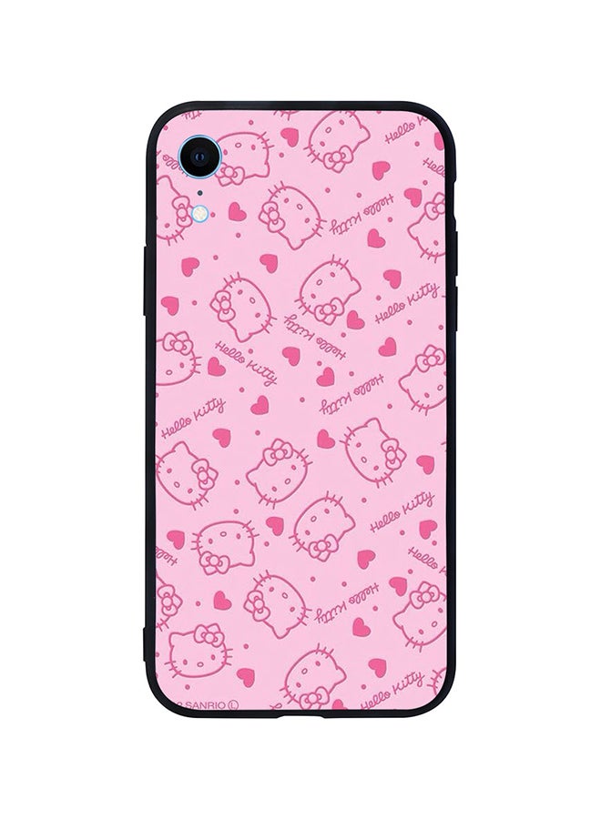 Protective Case Cover For Apple iPhone XR Hello Kitty Tags