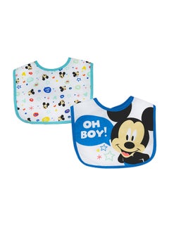 Disney Pack Of 2 Mickey Bib 