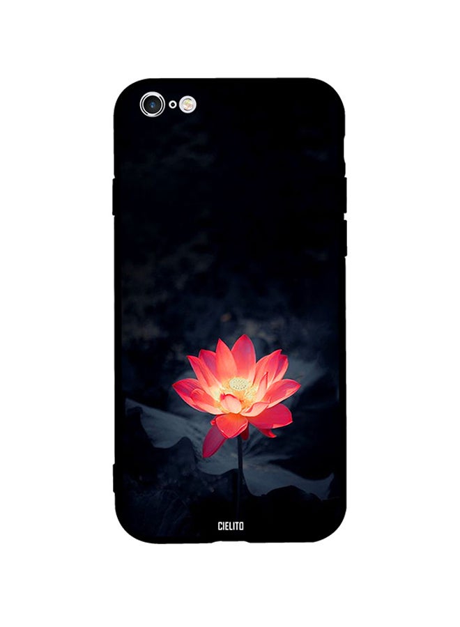 RUSSO - Protective Case Cover For Apple iPhone 6 Plus Light Lotus In Dark Night - Image 1