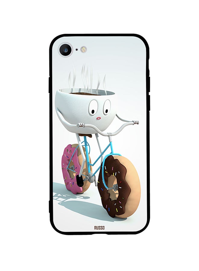 سيليتو Skin Case Cover -for Apple iPhone 6s Coffee Riding Donut Bicycle Coffee Riding Donut Bicycle