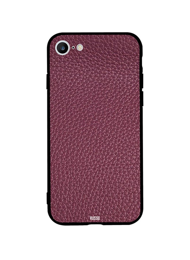CIELITO Skin Case Cover -for Apple iPhone 6s Pink Color Leathered Pattern Pink Color Leathered Pattern