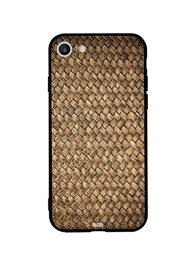 CIELITO Skin Case Cover -for Apple iPhone 6s Brown Wood Mat Pattern Brown Wood Mat Pattern 
