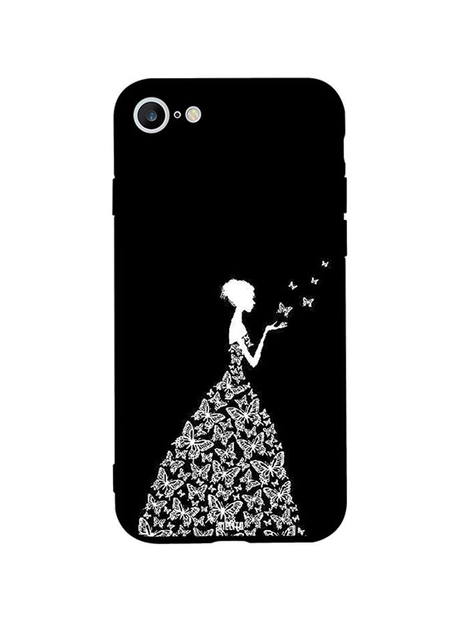 RUSSO Skin Case Cover -for Apple iPhone 6s Girl in Butterfly Dress Girl in Butterfly Dress