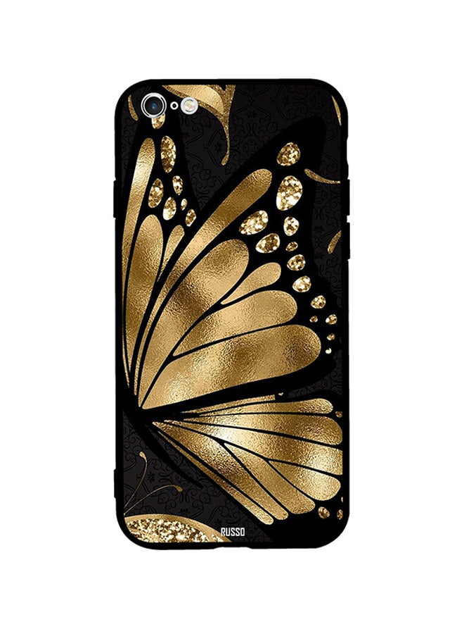 CIELITO Skin Case Cover -for Apple iPhone 6s Plus Golden Butterfly Concept Art Golden Butterfly Concept Art