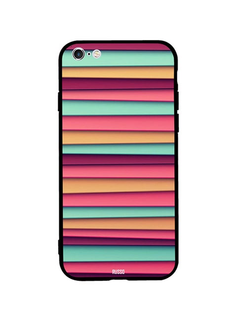 Skin Case Cover -for Apple iPhone 6s Plus Colorful Stack of Clothes Pattern Colorful Stack of Clothes Pattern