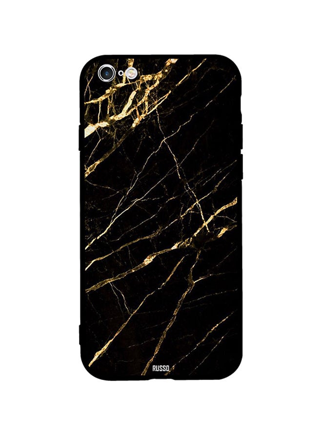CIELITO - Skin Case Cover -for Apple iPhone 6s Plus Marble Filled with Gold Cracks Pattern Marble Filled with Gold Cracks Pattern - Image 1