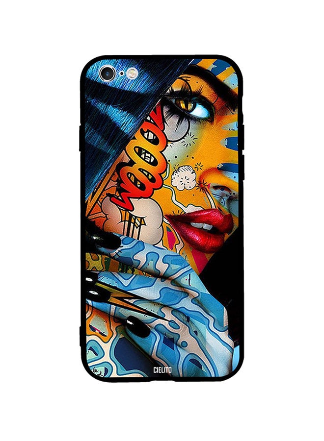 Skin Case Cover -for Apple iPhone 6s Plus Face Paint Girl Art Face Paint Girl Art - v1583932045/N35385908A_1