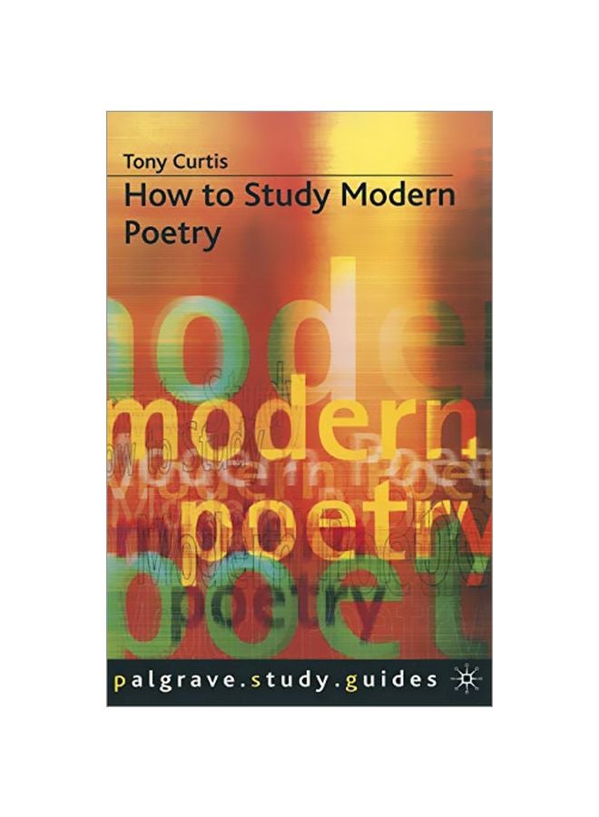 How To Study Modern Poetry paperback english - 09 Apr 1990 