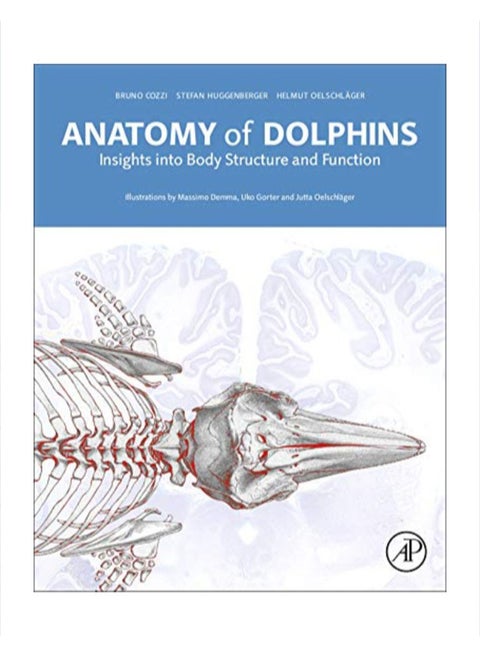 Anatomy Of Dolphins: Insights Into Body Structure And Function Hardcover English by Bruno Cozzi