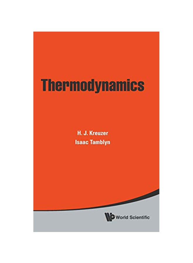 Thermodynamics Hardcover English by Isaac Tamblyn 