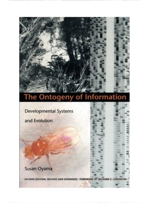 The Ontogeny of Information paperback english
