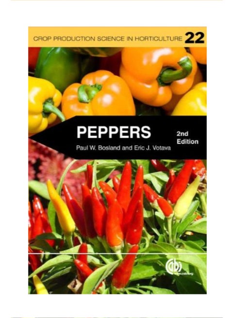 Peppers: Vegetable and Spice Capsicums Paperback English by Paul W.Bosland