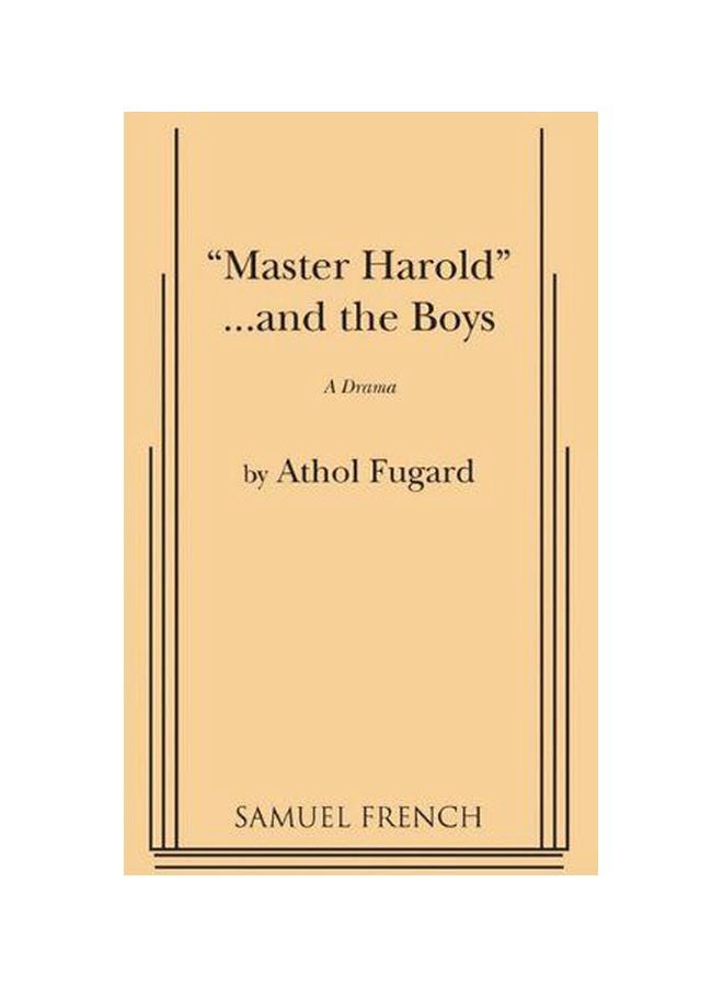 Master Harold And The Boys Paperback English by Athol Fugard - 23 June 2010 
