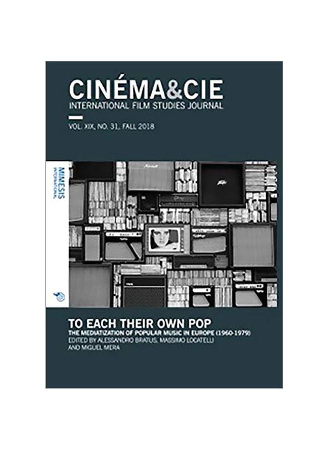 Cinéma & CIE: International Film Studies Journal Vol. XIX, No. 31, Fall 2018 paperback english - 24 Oct 2019 
