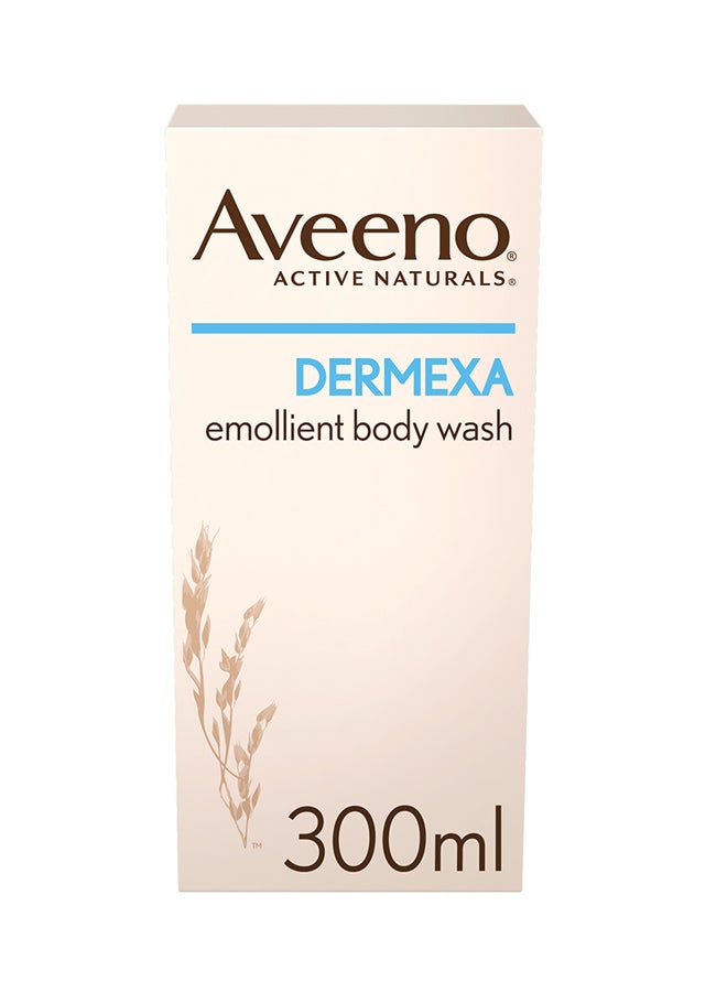 غسول الجسم المرطب اليومي ديرميكسا بالمغذيات الطبيعية 300ملليلتر - Image 1