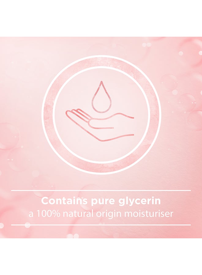 Johnson's Anti-Bacterial Almond Blossom Body Wash 400ml - Image 3