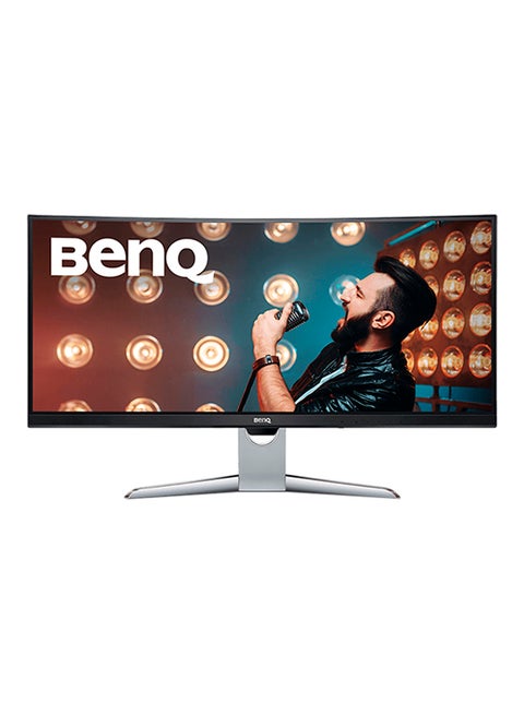 EX3501R 35 inch VA LED QHD Curved Monitor With 100Hz, AMD FreeSync and HDMI VGA Silver/Black