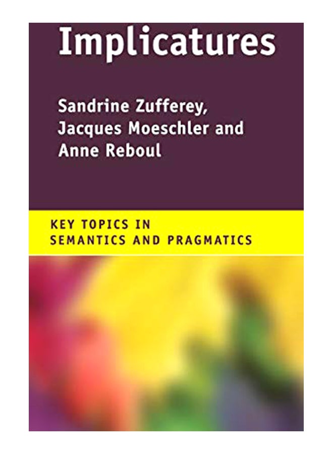 Implicatures hardcover english - 31-Jul-19 