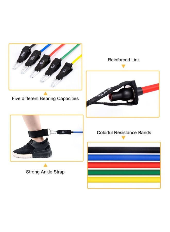 11-Piece Resistance Band Set