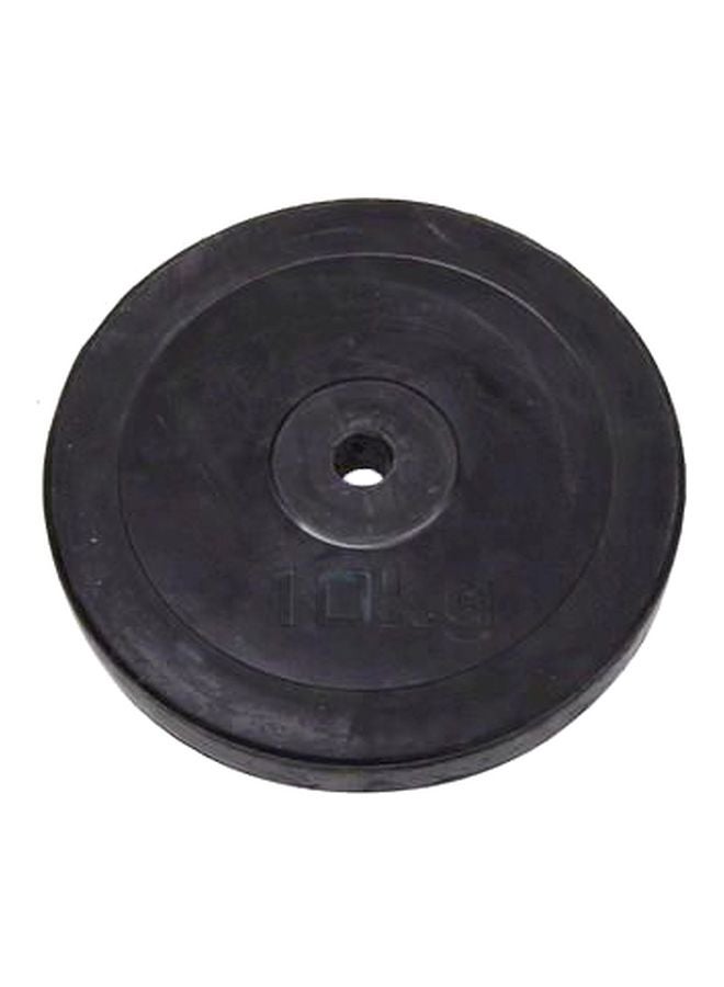 Rubber Weight Plate Dumbbell 10kg