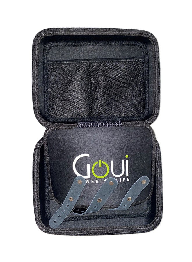 Goui Universal Accessories Carry Case For Power Banks/Chargers/Cables/Phones Black - Image 3