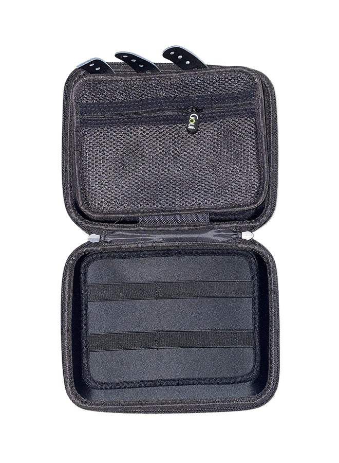 Goui Universal Accessories Carry Case For Power Banks/Chargers/Cables/Phones Black - Image 4