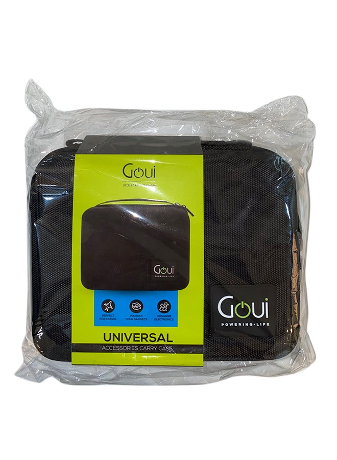 Goui Universal Accessories Carry Case For Power Banks/Chargers/Cables/Phones Black - Image 5