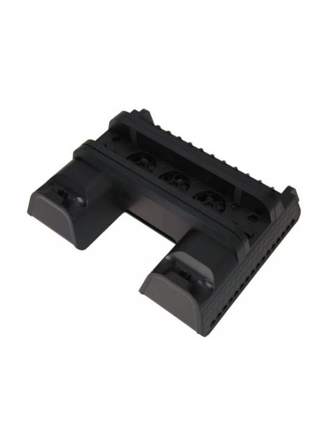 مسند قاعدي مزود بمروحة تبريد ووحدة شحن لجهاز بلايستيشن 4 / برو / سليم يحمل الجهاز بشكل عمودي - Image 3