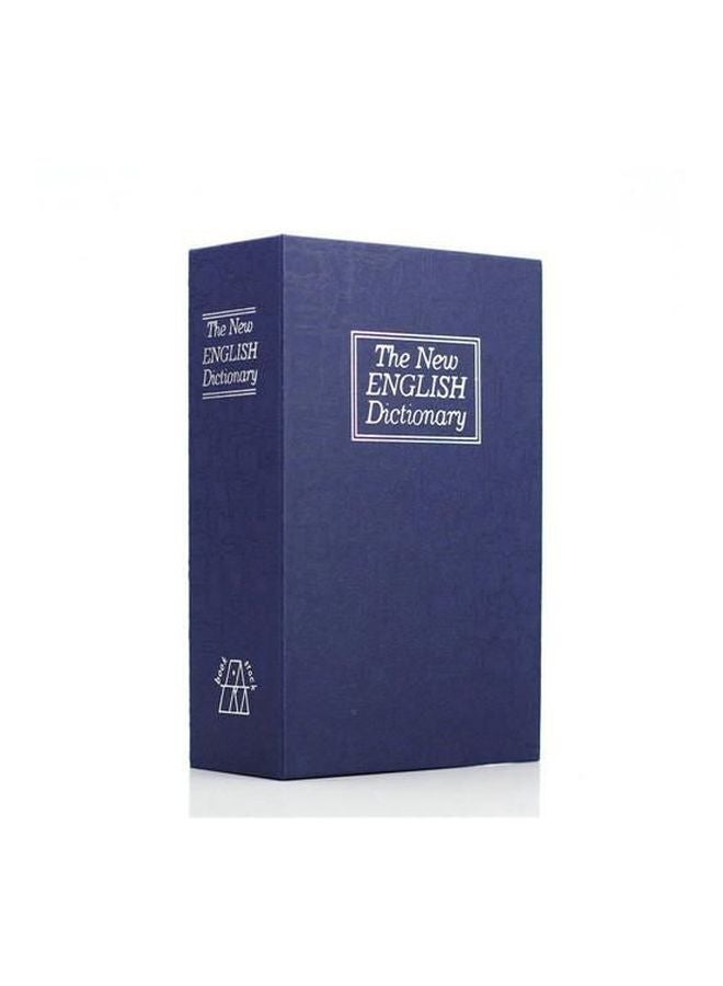 Dictionary Book Safe Box Blue 11.5x18cm - Image 2