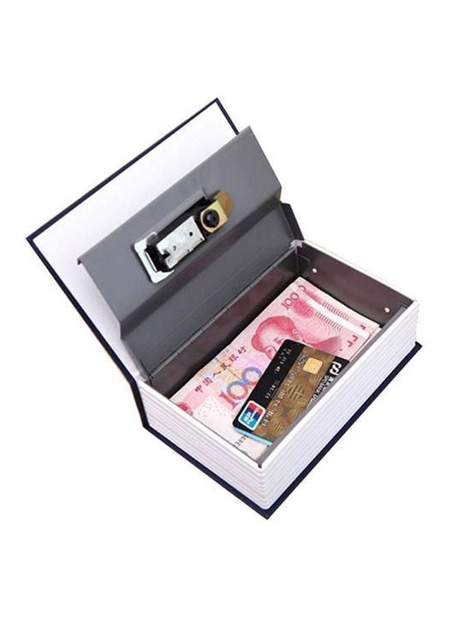 Dictionary Book Safe Box Blue 11.5x18cm - Image 3