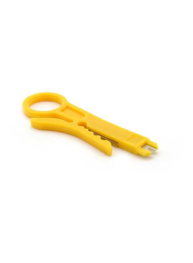 2-Piece Cable Wire Crimper Set Green/Yellow - Image 3