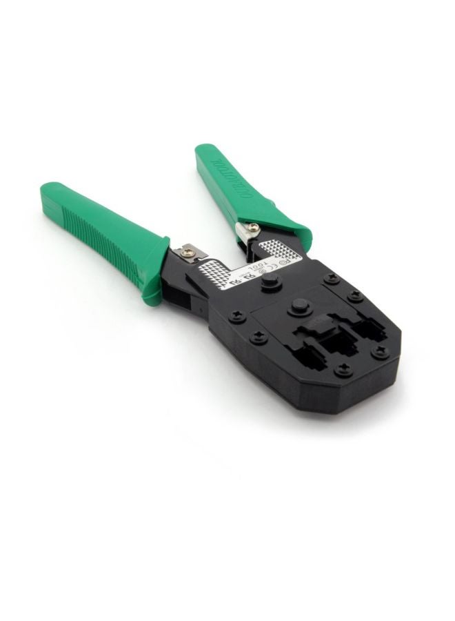 2-Piece Cable Wire Crimper Set Green/Yellow - Image 2